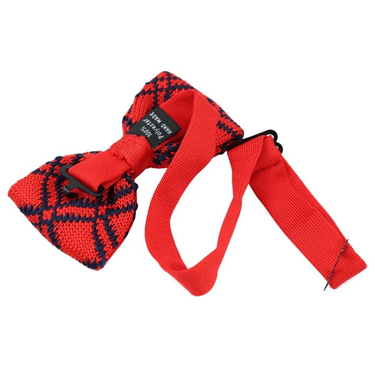 Mens Knitted Bow Tie